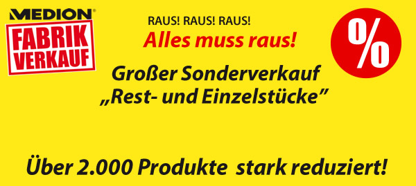 MEDION Fabrikverkauf