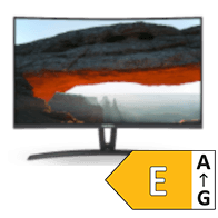MEDION Monitor mit Energieeffizienzklasse E
