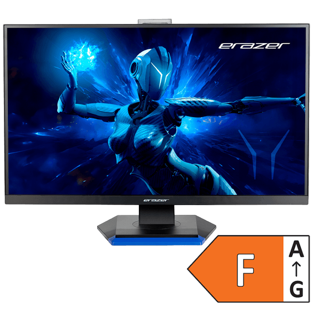ERAZER Gaming-Monitor mit Energieeffizienzklasse F