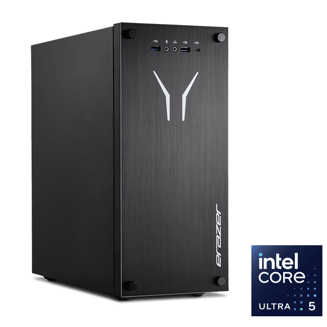 ERAZER Recon E30 Gaming-PC mit Intel Core Ultra 5 Prozessor