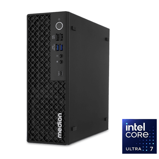 MEDION Mini-PC mit Intel Core Ultra 7 Prozessor