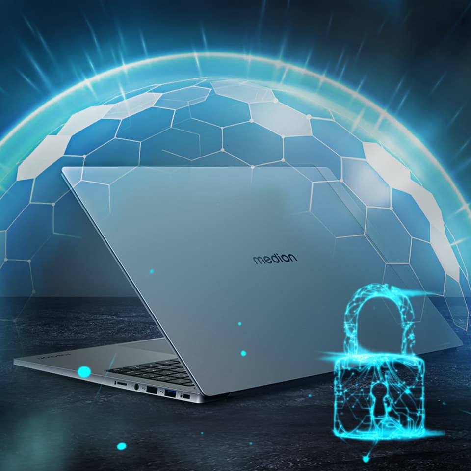 Sicherheit beim sprchrgd Laptop