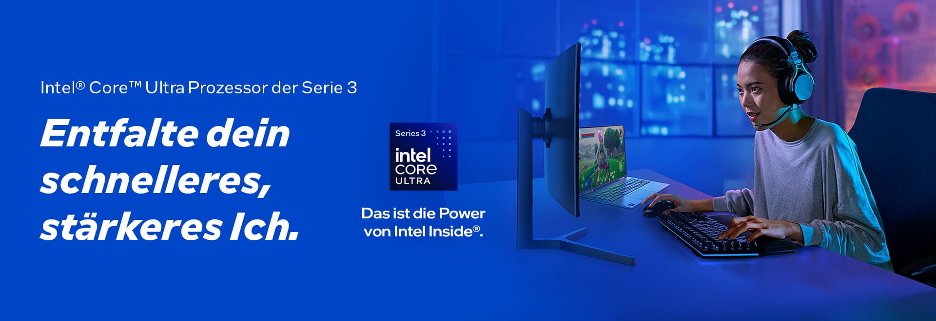 Intel Core Ultra Prozessor der Serie 3