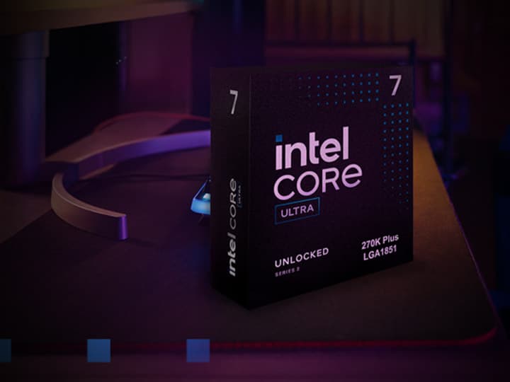 Intel Core Ultra 7 Prozessor in Gaming-Umgebung