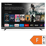MEDION 65 Zoll Smart-TV mit Streaming-Oberfläche und Energieeffizienzklasse F
