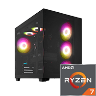 ERAZER Tank X15 High-End Gaming-PC mit AMD Ryzen 7 Prozessor