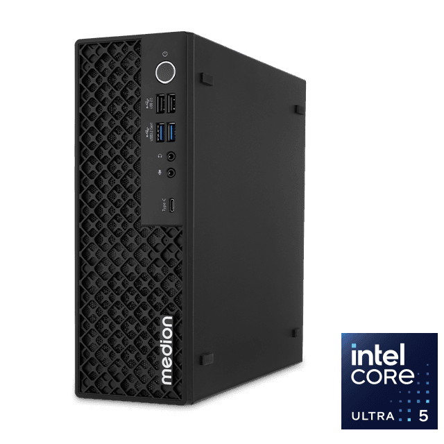 MEDION Mini-PC mit Intel Core Ultra 5 Prozessor