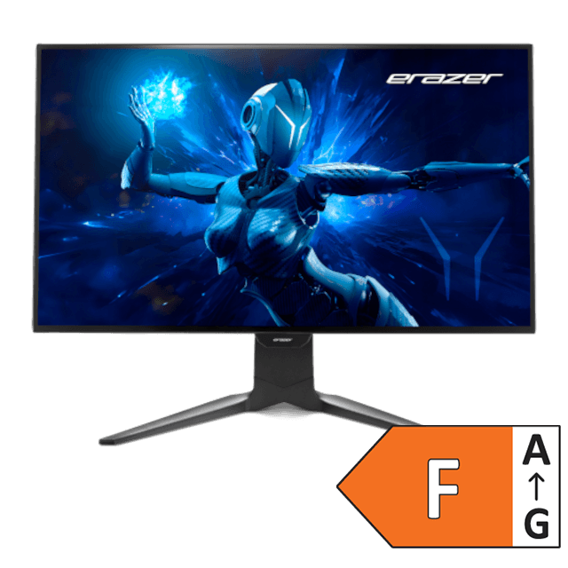 ERAZER Spectator X60 Gaming-Monitor mit Energieeffizienzklasse F