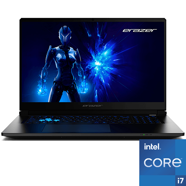 ERAZER Defender 17 P1 Core Gaming Laptop