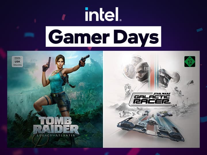Intel Gamer Days mit Tomb Raider: Legacy of Atlantis, USK-Freigabe ausstehend, und Star Wars: Galactic Racer mit USK 12