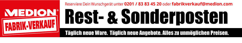 Ständig vorrätig: A+B-Ware - Ausstellungsstücke - Einzelstücke - Restposten